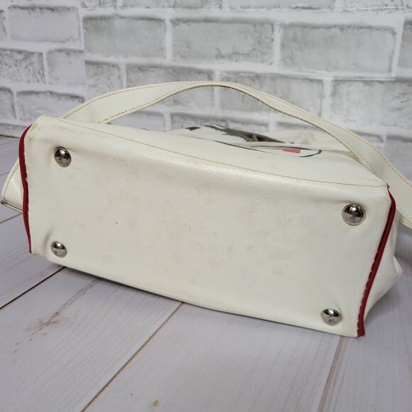 Vintage TWA White Carry-on with Matching Travel Pouch with Contents - Picture 9 of 14